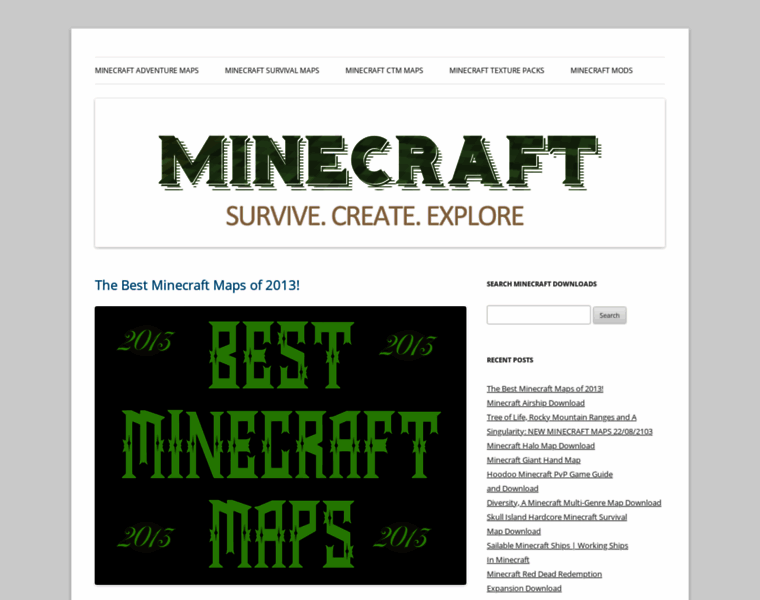 Minecraftworld.wordpress.com thumbnail