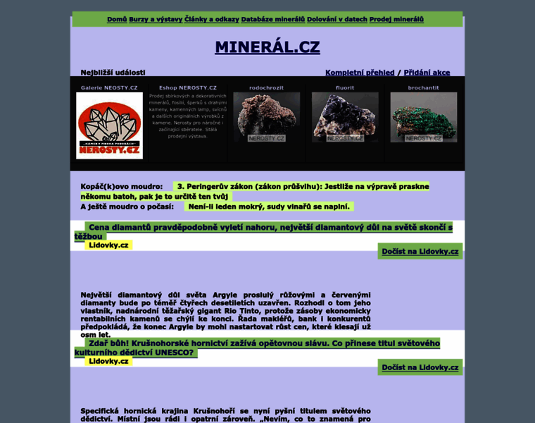 Mineral.cz thumbnail
