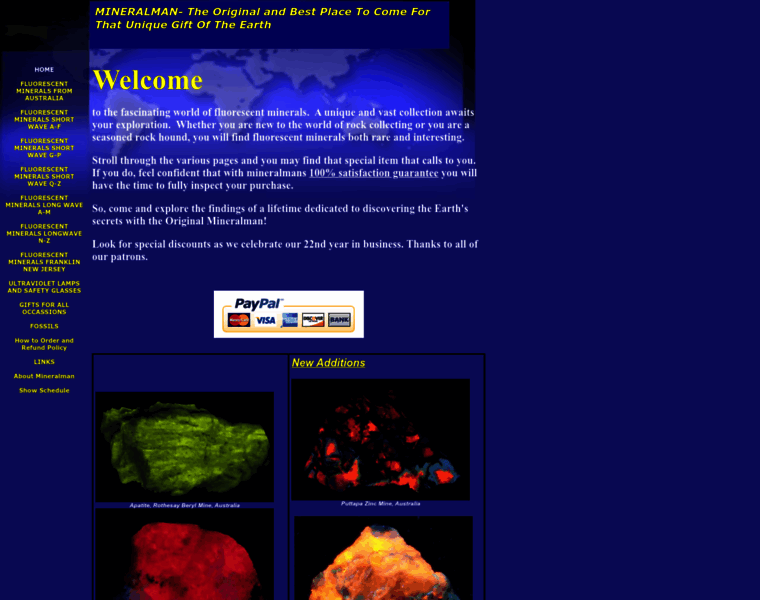 Mineralman.net thumbnail Mineralman.net thumbnail