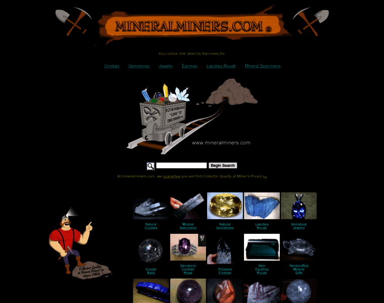Mineralminers.com thumbnail