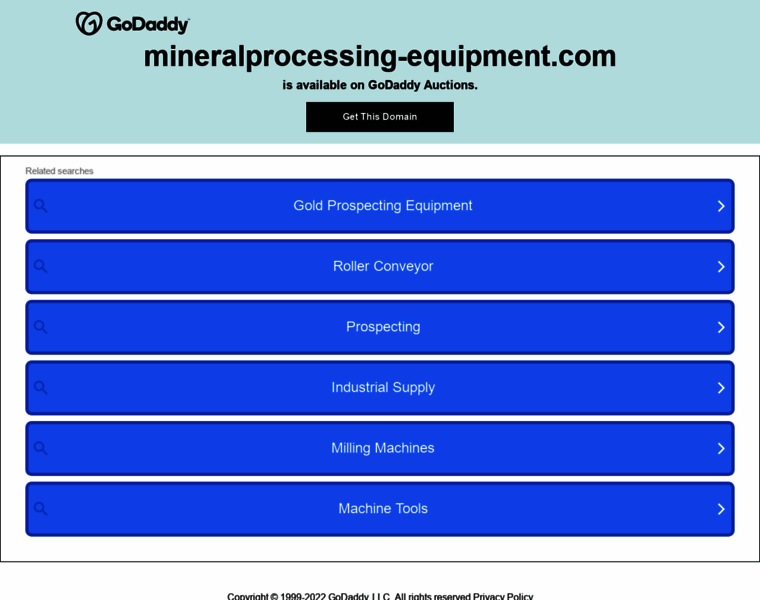 Mineralprocessing-equipment.com thumbnail