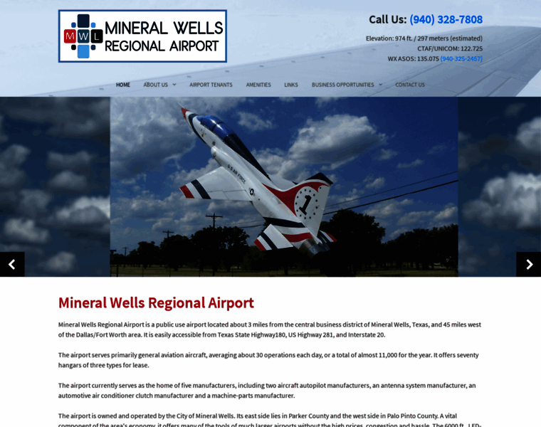 Mineralwellsairport.com thumbnail