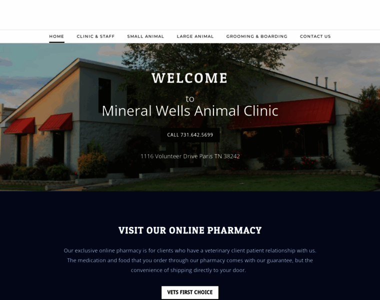 Mineralwellsanimalclinic.com thumbnail