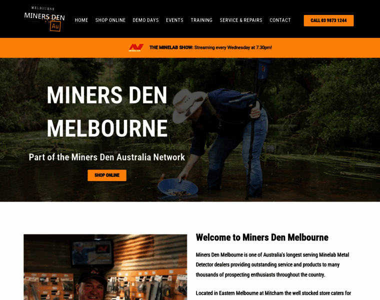Minersdenmelbourne.com.au thumbnail