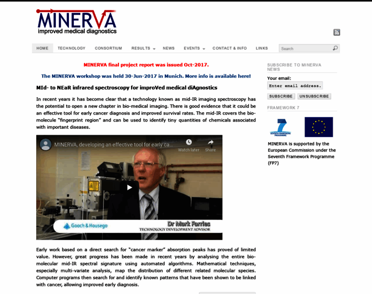 Minerva-project.eu thumbnail