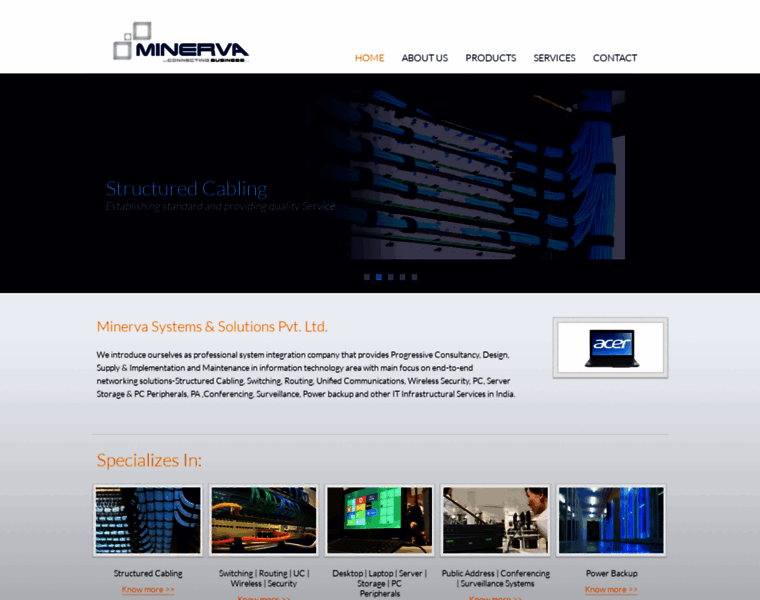 Minervasystems.co.in thumbnail