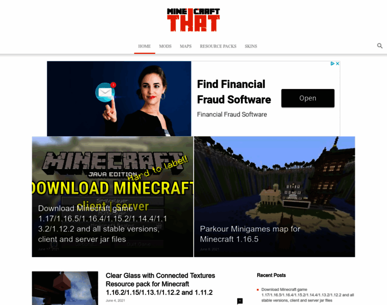 Minethatcraft.com thumbnail