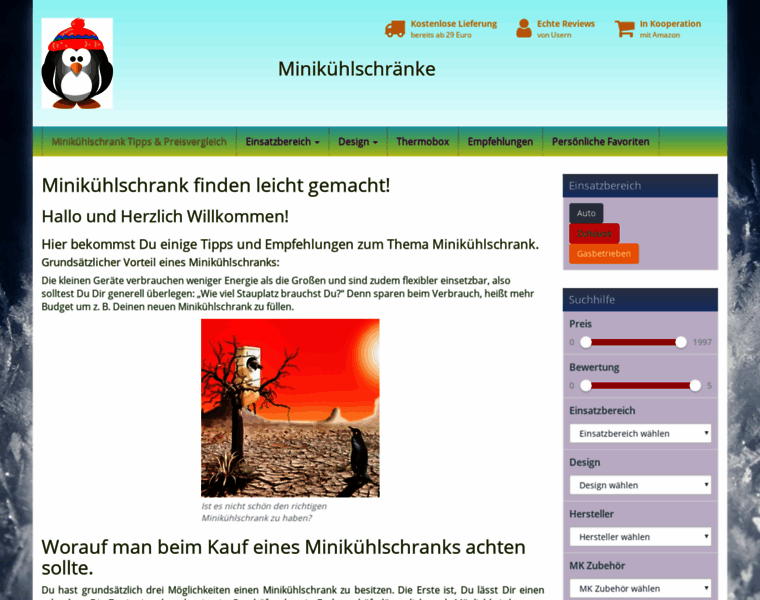 Mini-kuehlschrank-empfehlung.de thumbnail