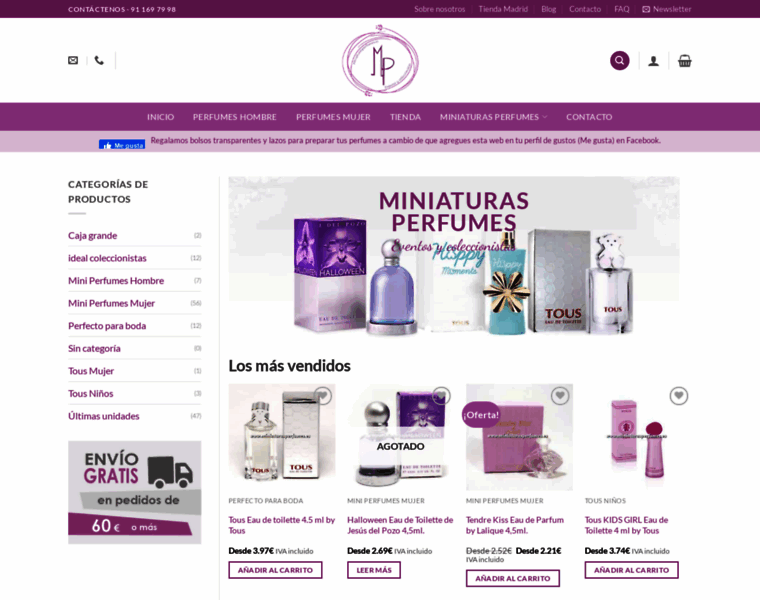 Miniaturasperfumes.es thumbnail