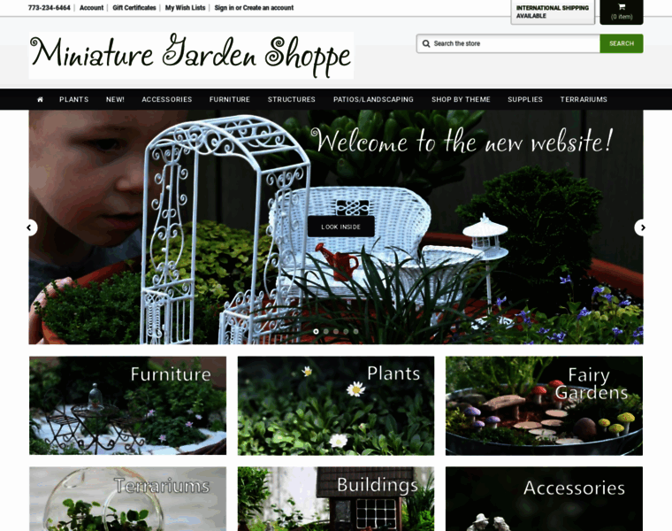 Miniaturegardenshoppe.com thumbnail