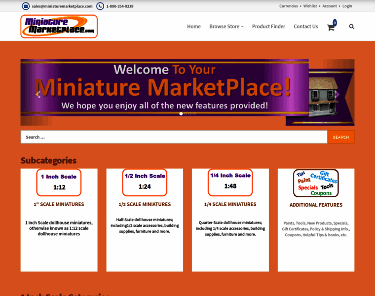 Miniaturemarketplace.com thumbnail