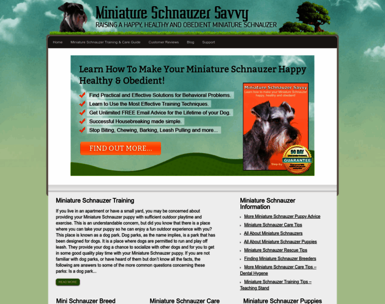 Miniatureschnauzersavvy.com thumbnail