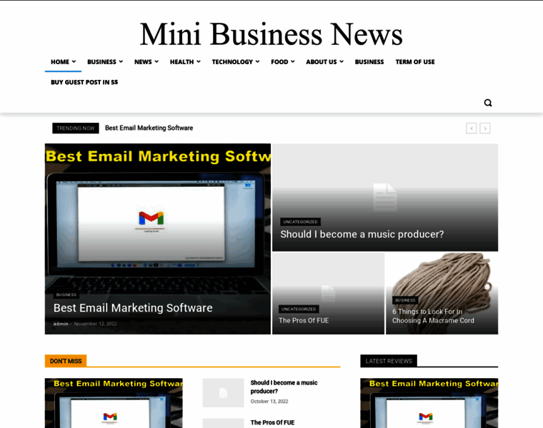 Minibusinessnews.com thumbnail