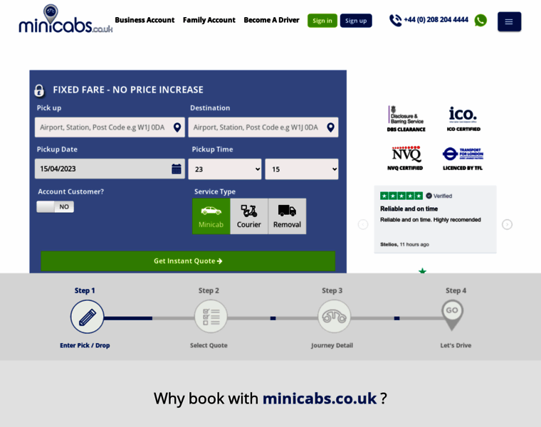 Minicabs.co.uk thumbnail