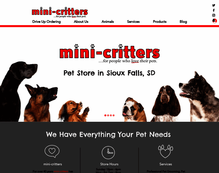 Minicritters.com thumbnail
