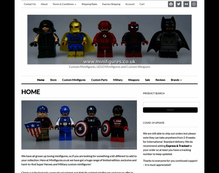 Minifigures.co.uk thumbnail