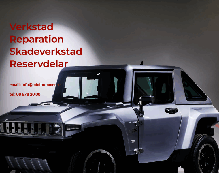 Minihummer.se thumbnail