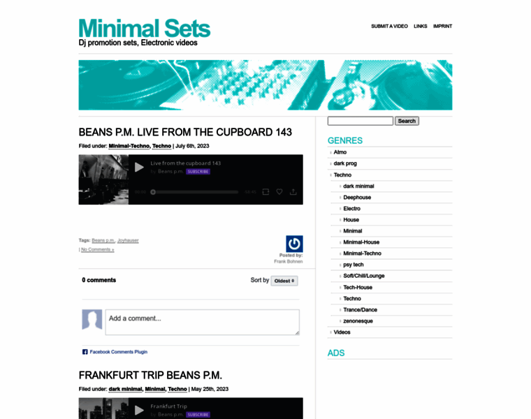 Minimal-sets.com thumbnail