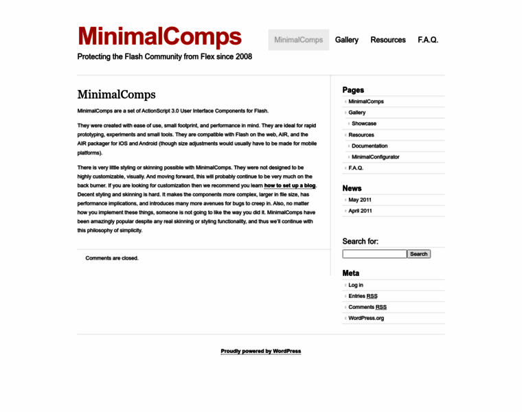 Minimalcomps.com thumbnail