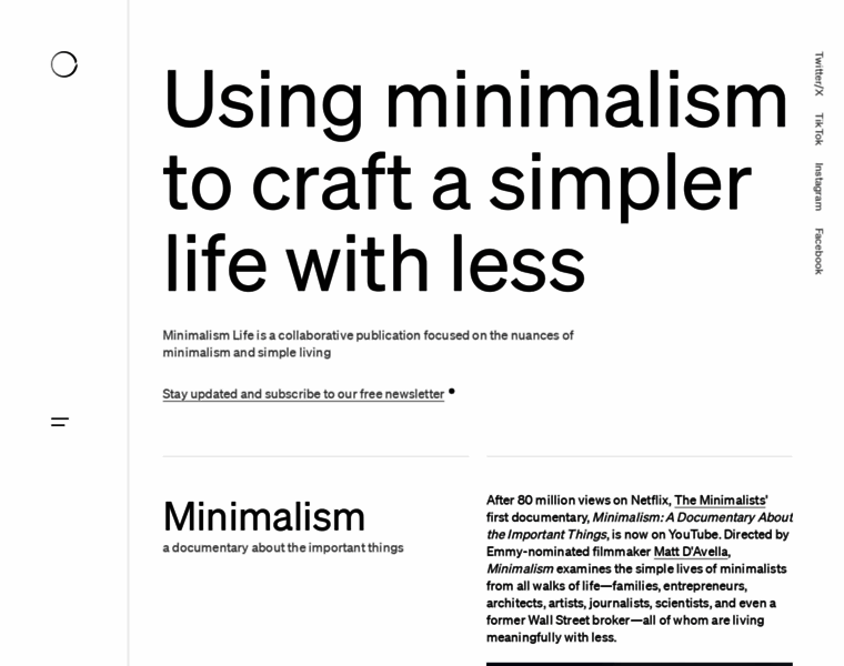 Minimalism.com thumbnail