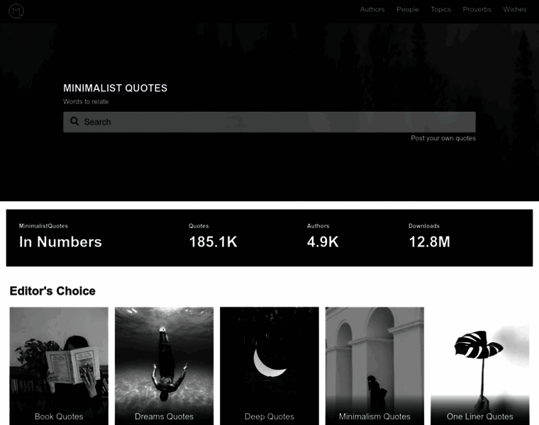 Minimalistquotes.com thumbnail Minimalistquotes.com thumbnail