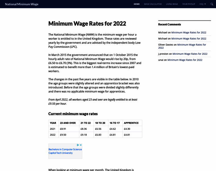 Minimum-wage.co.uk thumbnail