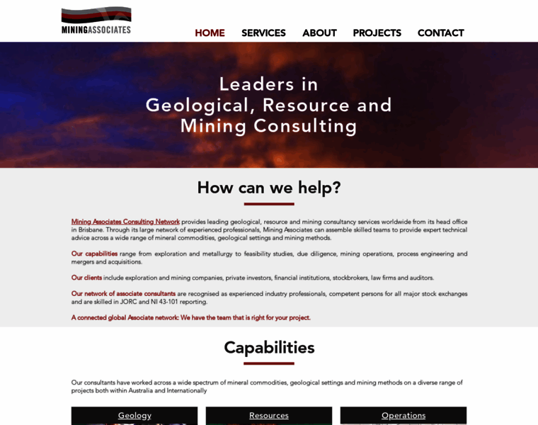 Miningassociates.com thumbnail