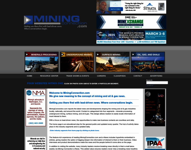 Miningconnection.com thumbnail