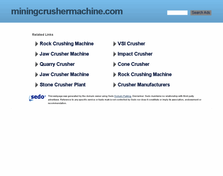 Miningcrushermachine.com thumbnail