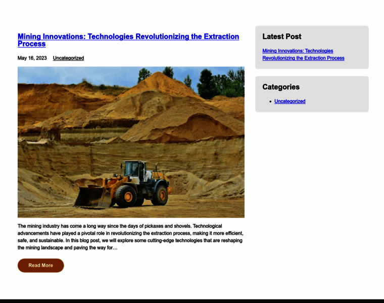 Miningexplorationinternational.com thumbnail