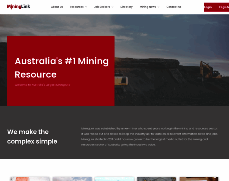 Mininglink.com.au thumbnail