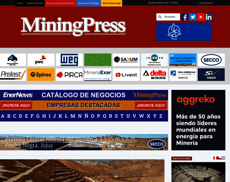 Miningpress.com.pe thumbnail