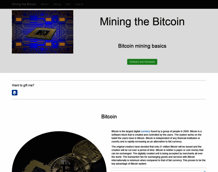 Miningthebitcoin.com thumbnail