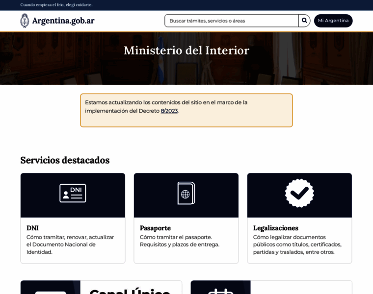 Mininterior.gov.ar thumbnail