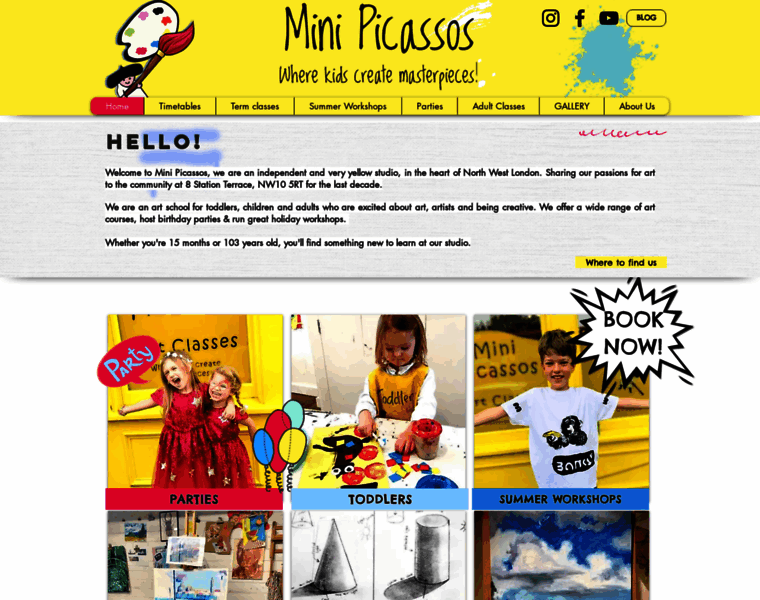 Minipicassos.co.uk thumbnail