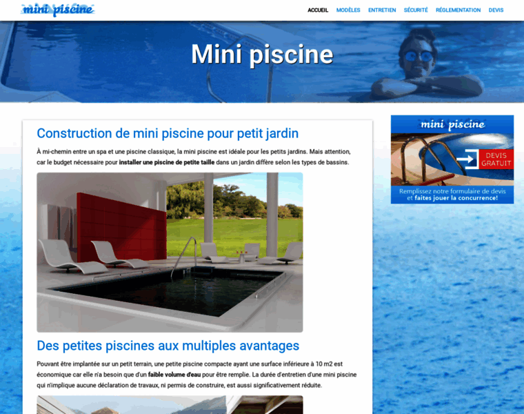 Minipiscine.fr thumbnail