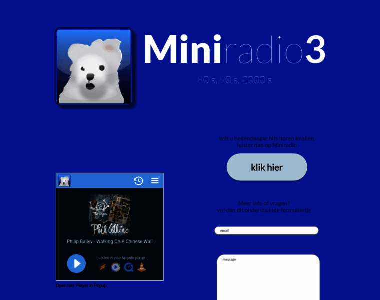 Miniradio3.be thumbnail