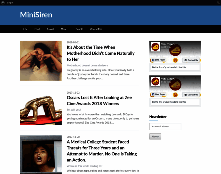 Minisiren.com thumbnail