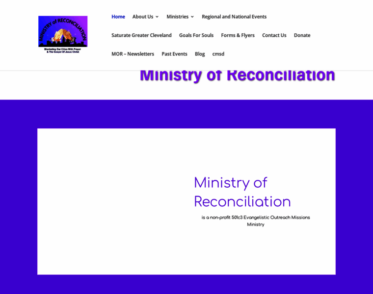 Ministryofreconciliationinc.com thumbnail