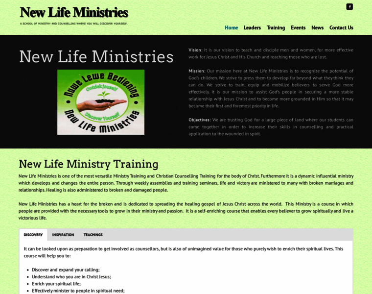Ministrytraining.co.za thumbnail