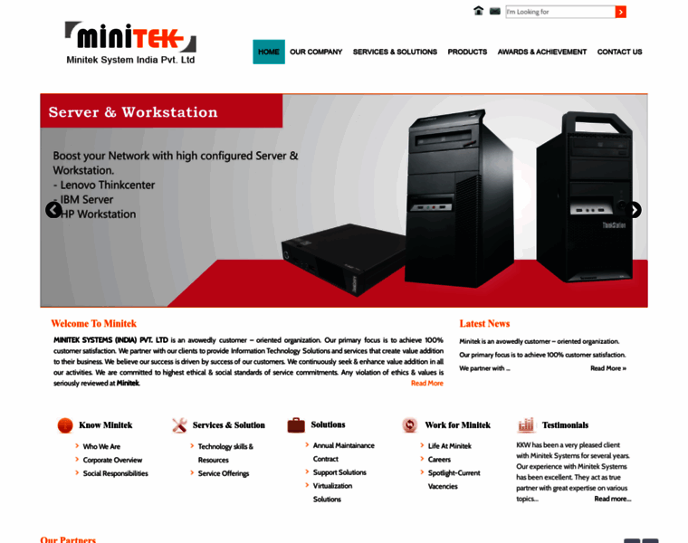 Miniteksystems.com thumbnail