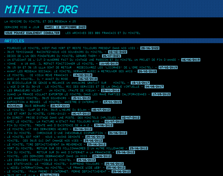 Minitel.org thumbnail