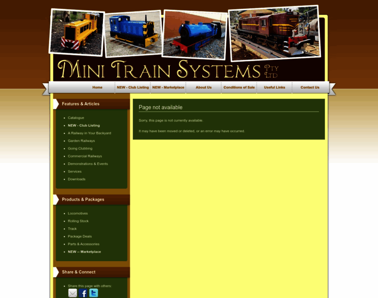 Minitrains.com.au thumbnail