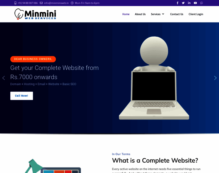 Minminiweb.in thumbnail
