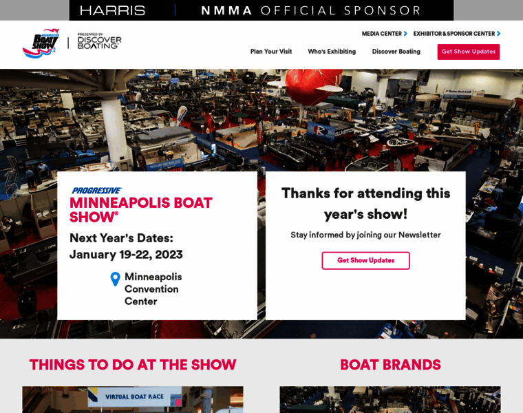 Minneapolisboatshow.com thumbnail