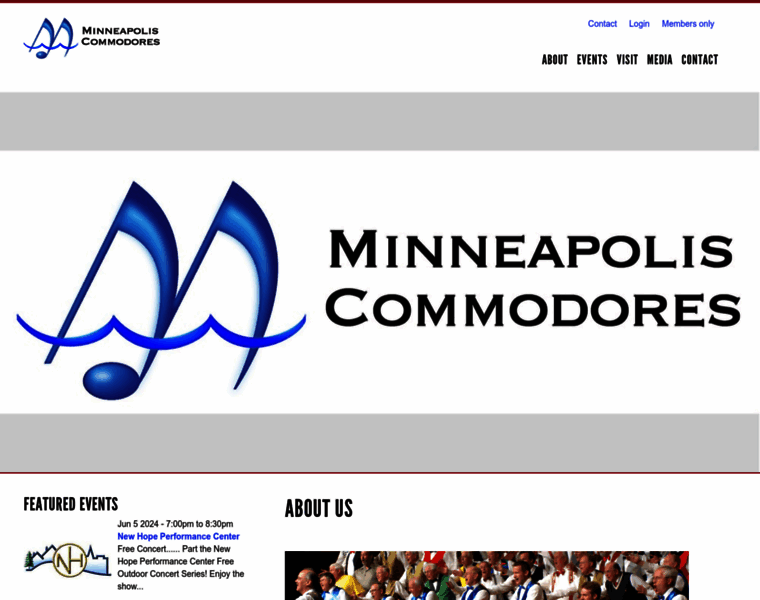 Minneapoliscommodores.org thumbnail