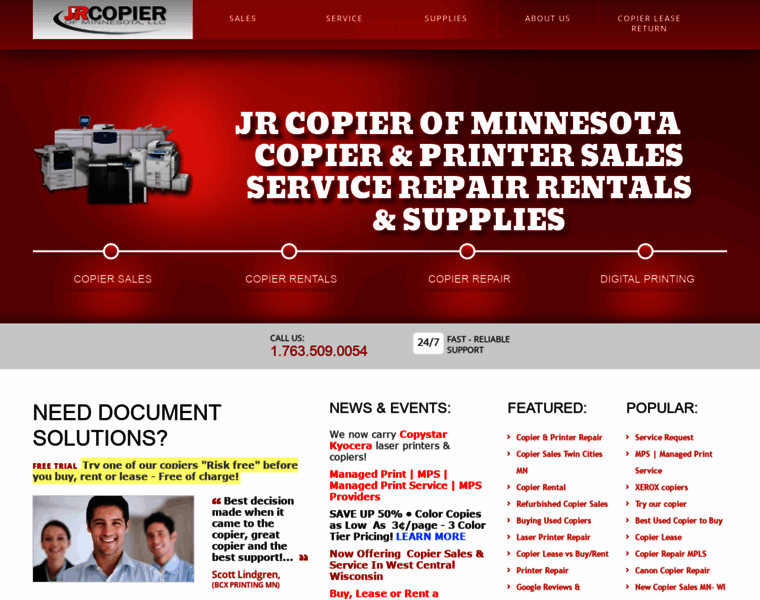 Minnesotacopiers.com thumbnail
