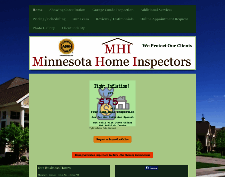 Minnesotahomeinspectors.com thumbnail