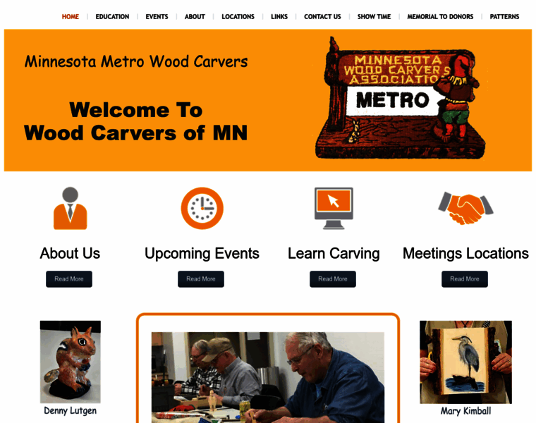 Minnesotawoodcarvers.com thumbnail