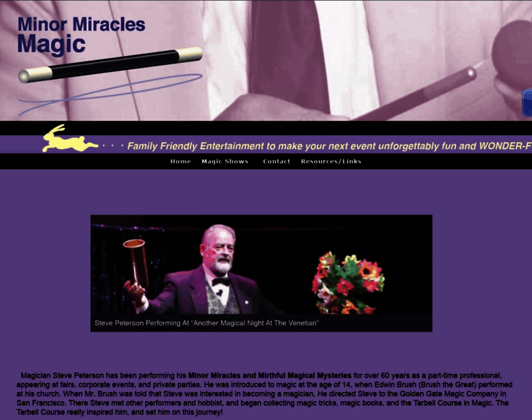 Minor-miracles.net thumbnail